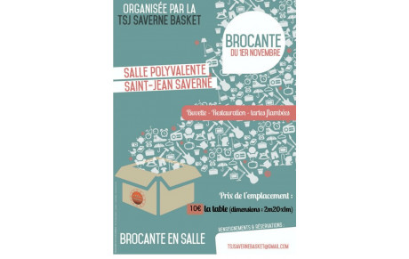 BROCANTE DU 1ER NOVEMBRE 2023